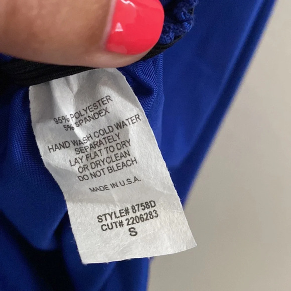 NWOT Sabora Asymmetrical Bodycon Mini Dress - Picture 4 of 6